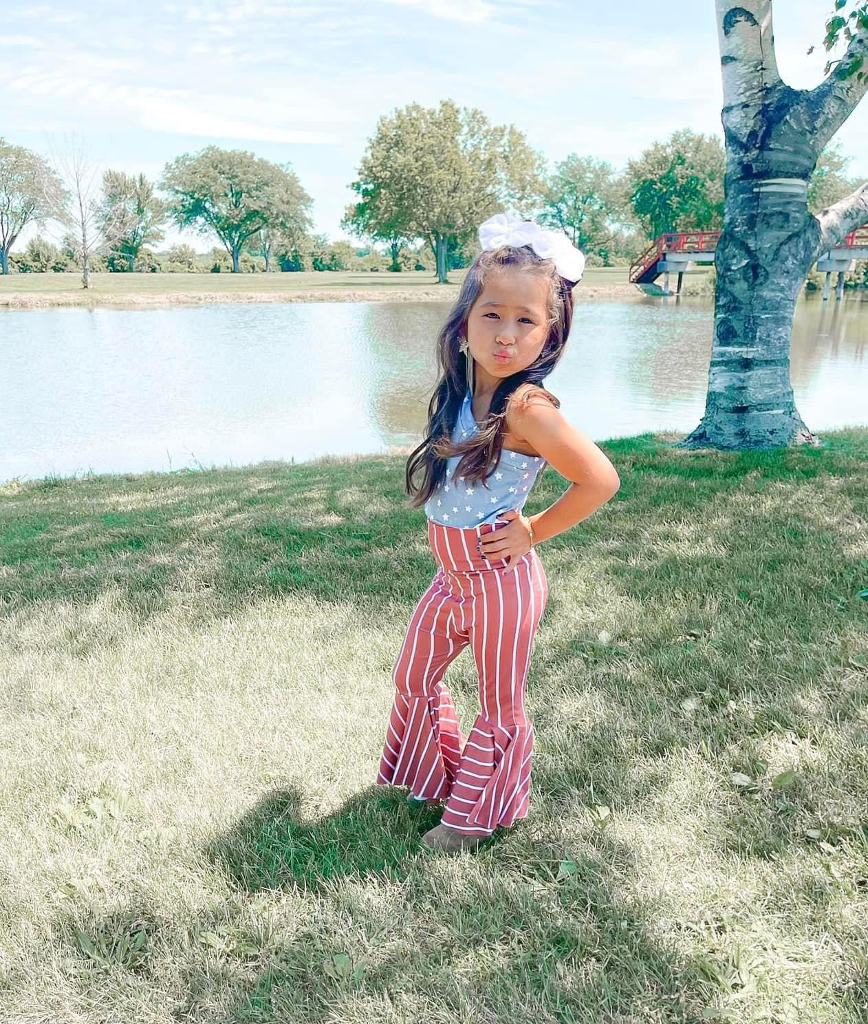One Shoulder Top & Bells