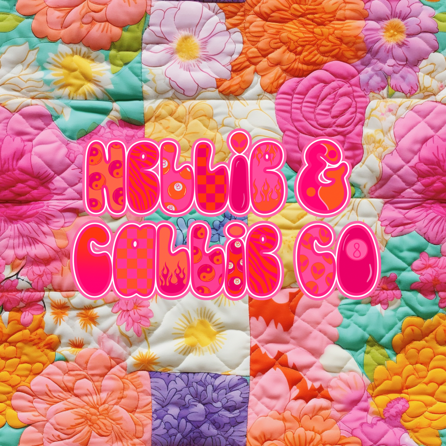 BRIGHT QUILT HANDSEWN