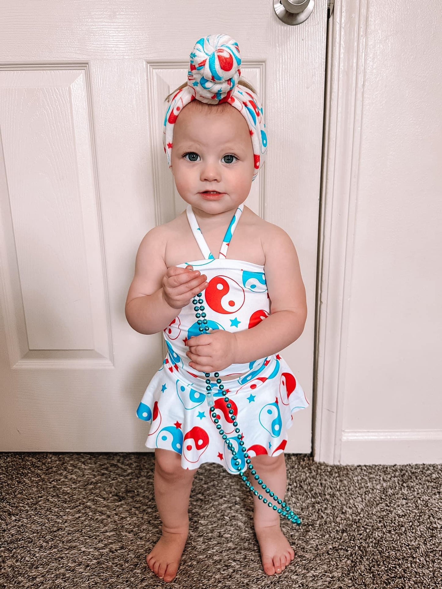 Retro Tube Top & Skirted Bummies