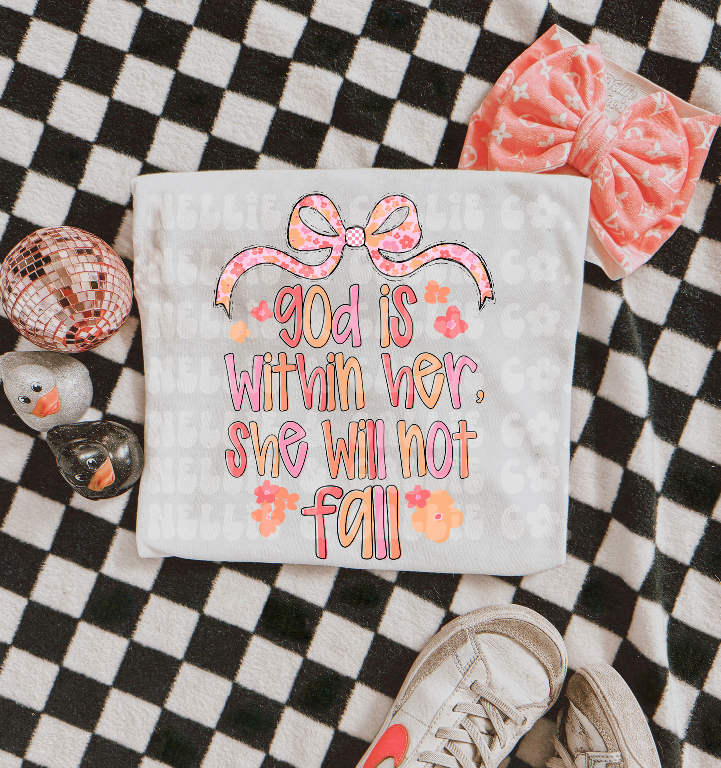 God is within her, she will not fall