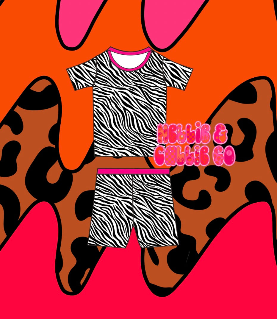 RTS ZEBRA BAMBOO 2PC SET