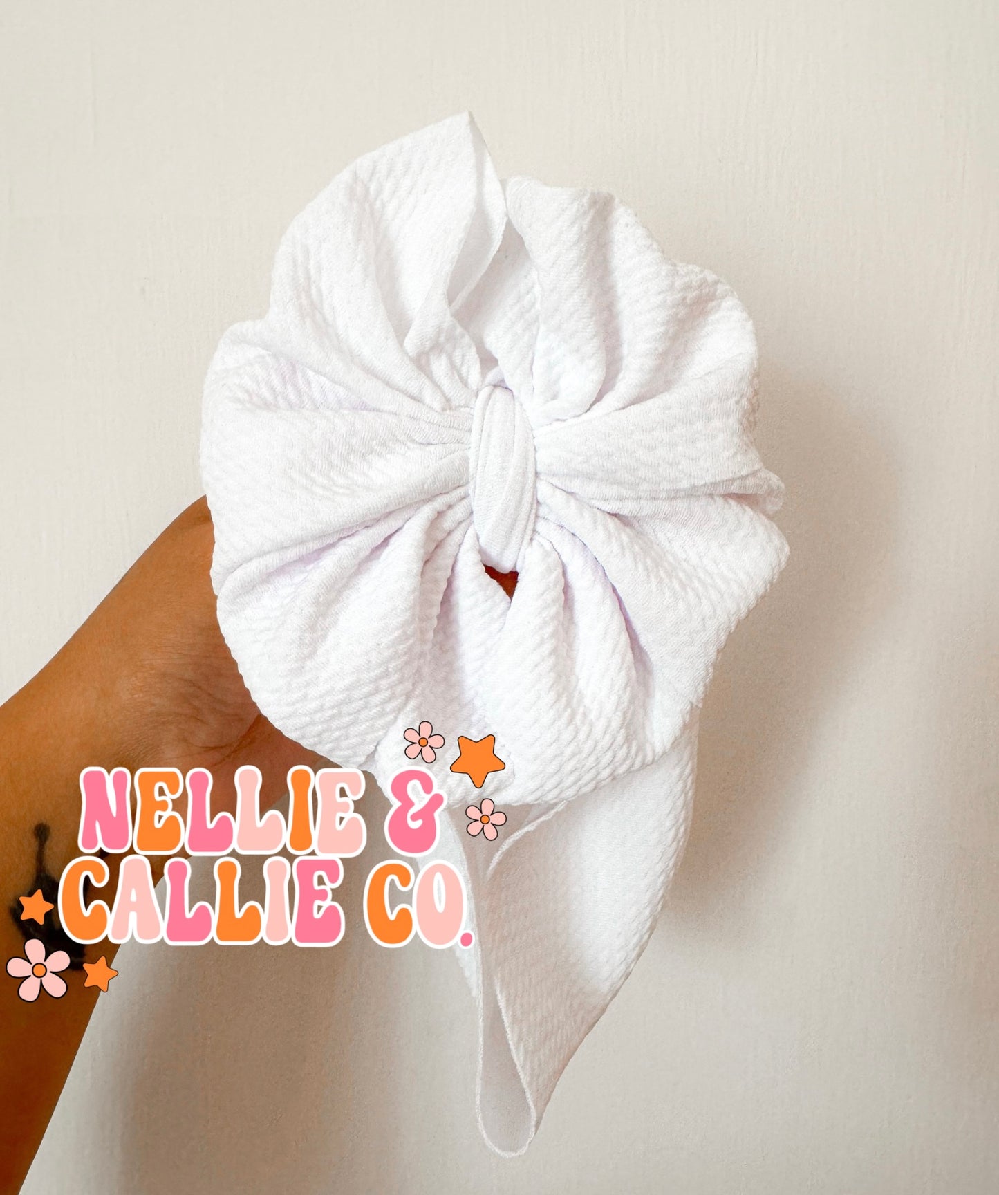White Bullet Bows