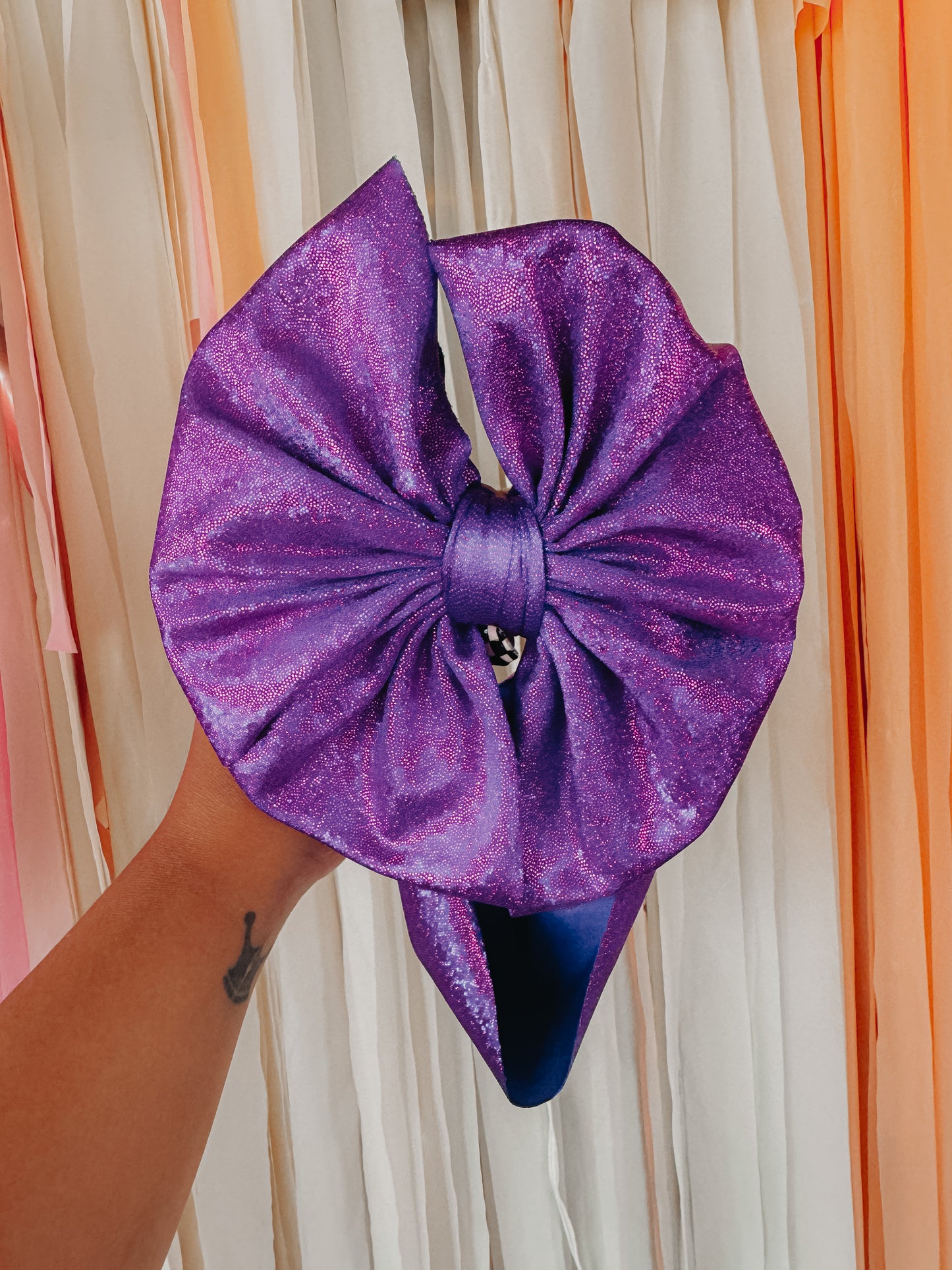 HOLO PURPLE BOWS