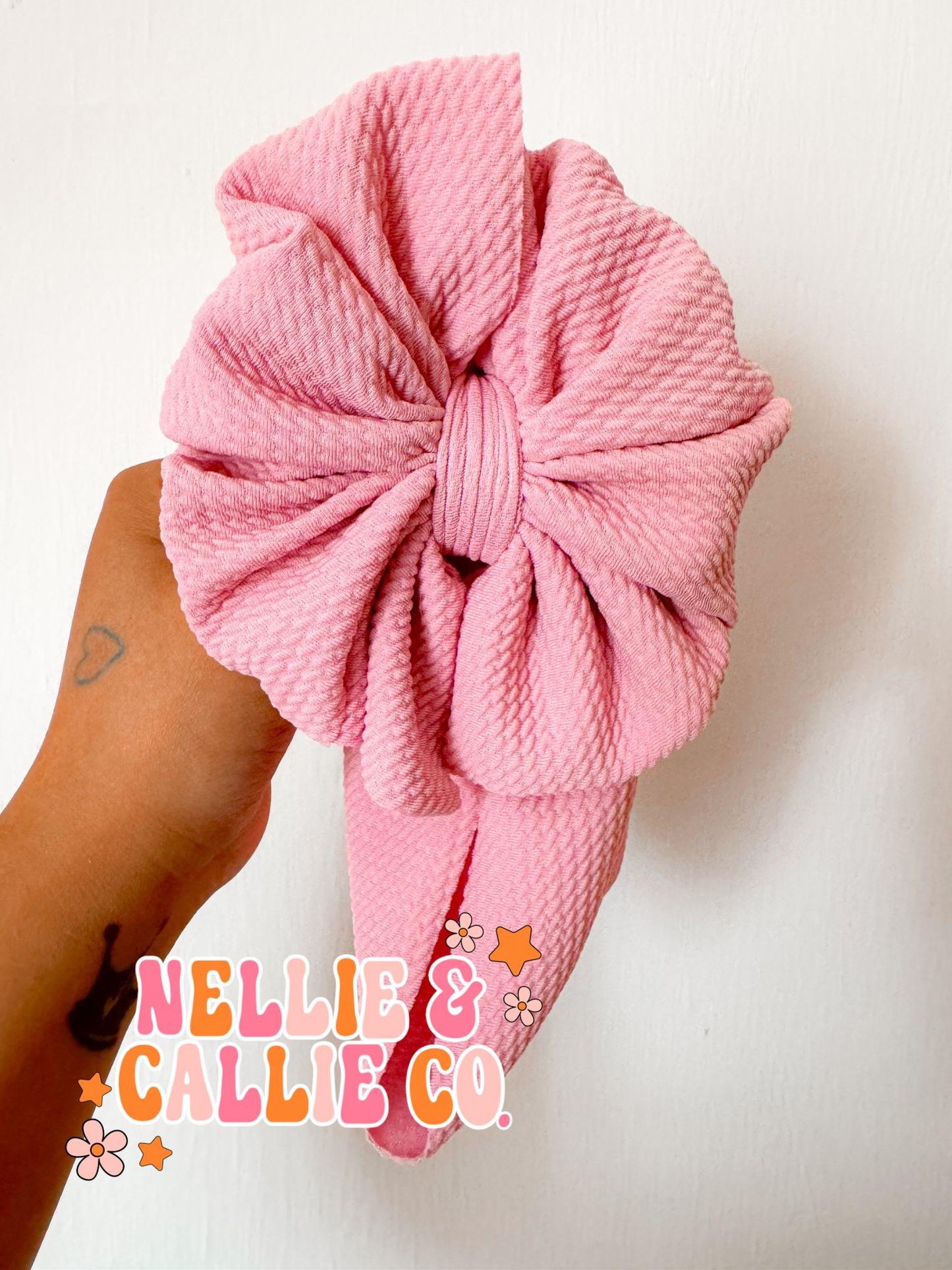 Light Mauve Bullet Bows