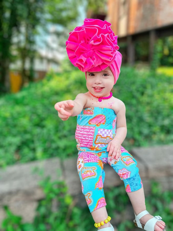 Stapless Jogger Romper