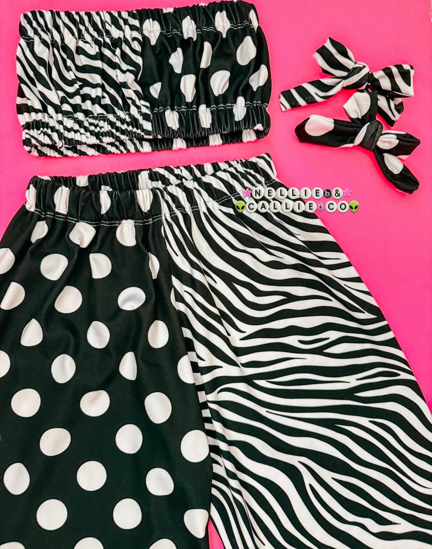 LAYLA SET 🦓 (2pc w/ bows)
