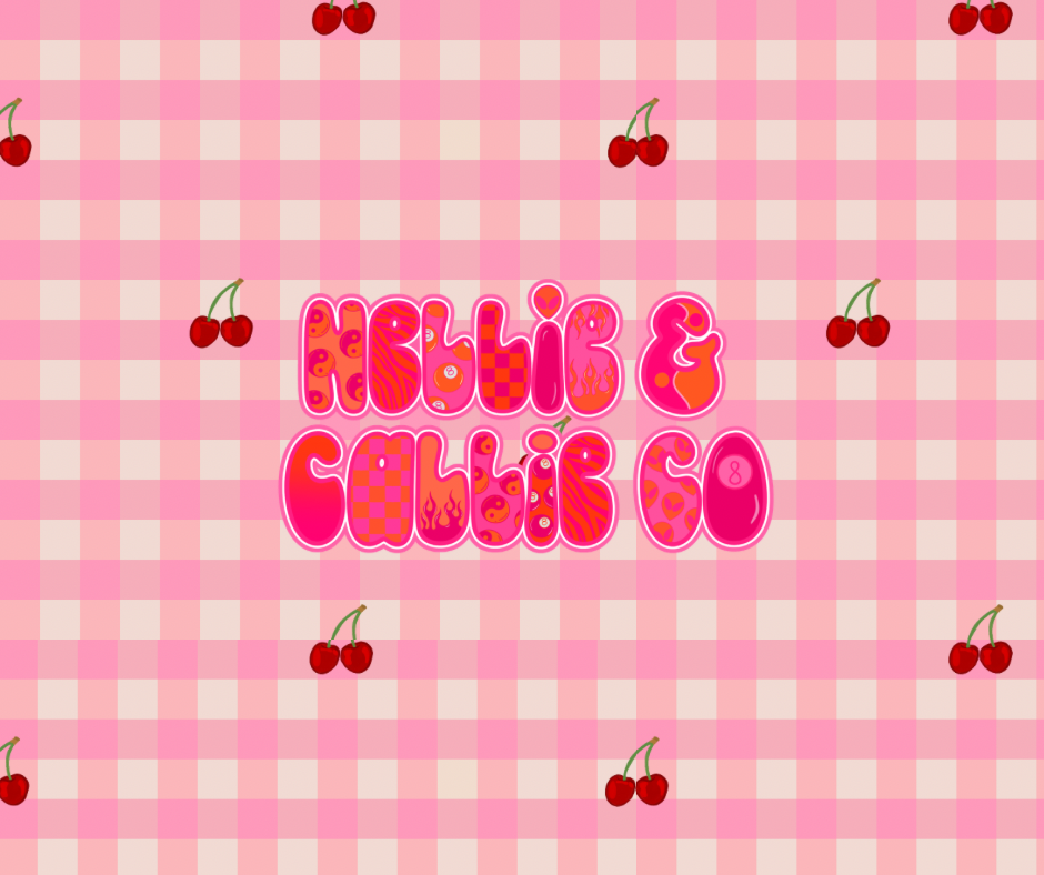 Cherries on gingham BOWS