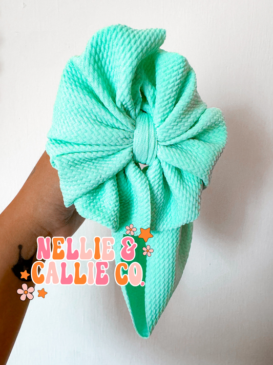 Mint Bullet Bows