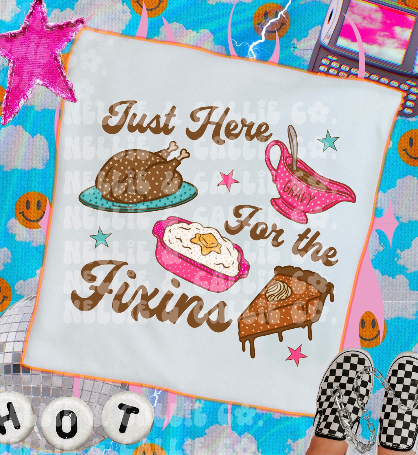 Just here for the fixins (baby-kids sizes only! Pick color and size)