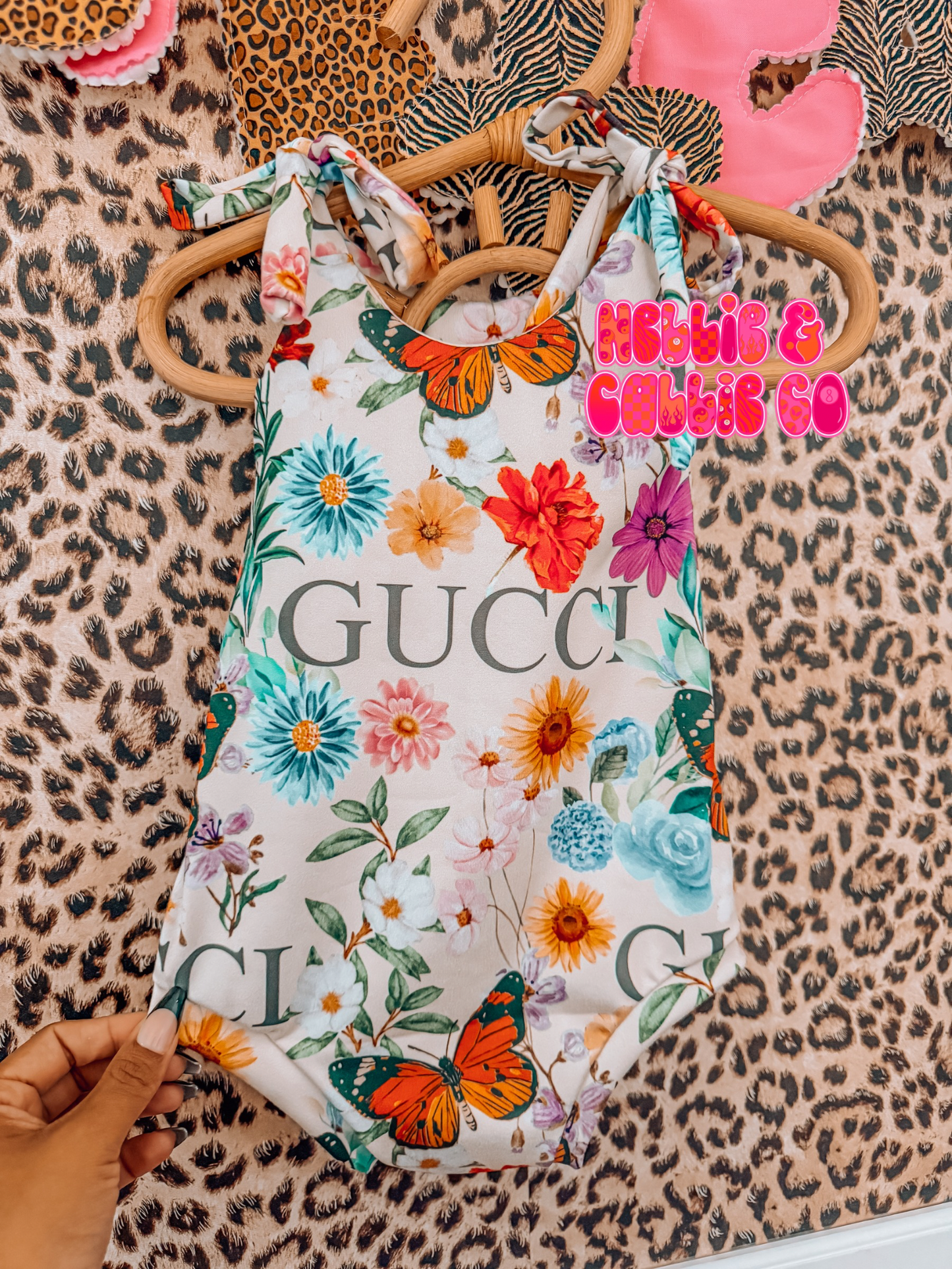 GG FLORAL CALLIE ROMPER