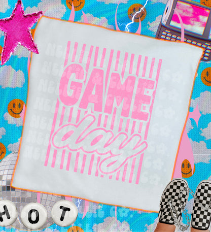 GAME DAY PINK (baby-kids sizes only! Pick color and size)