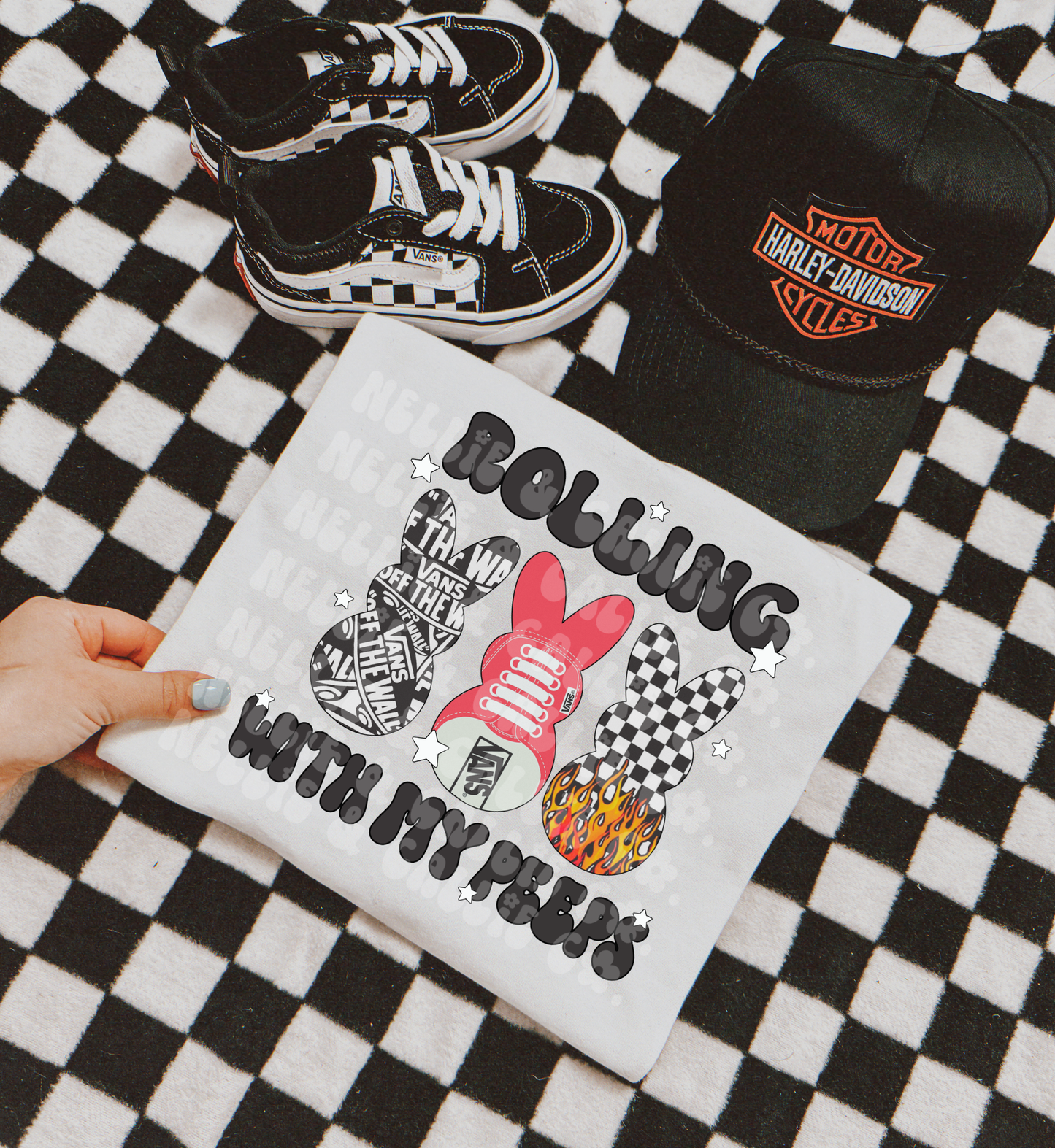 ROLLING WITH MY PEEPS GRAPHICS