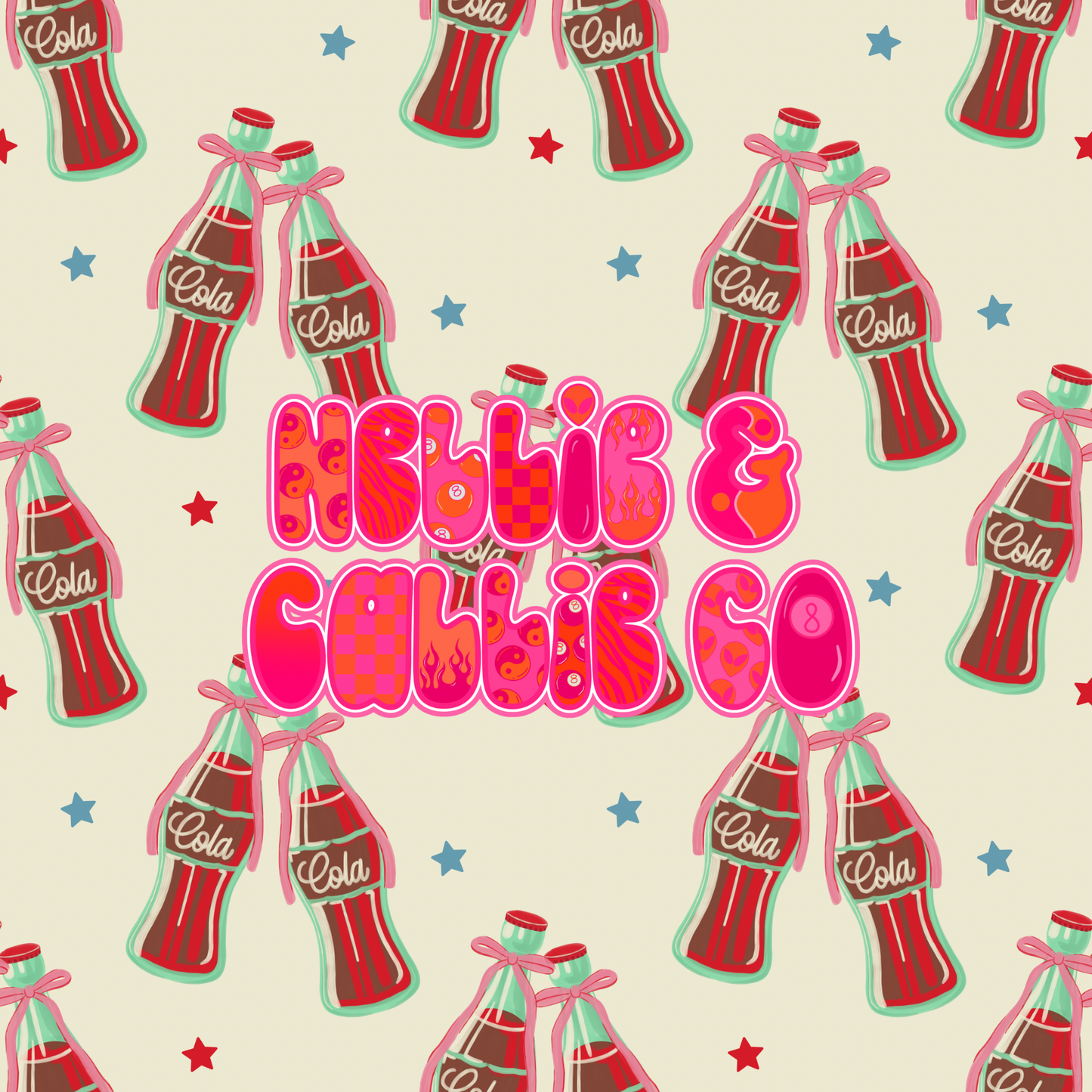 COKE BOTTLES BOWS