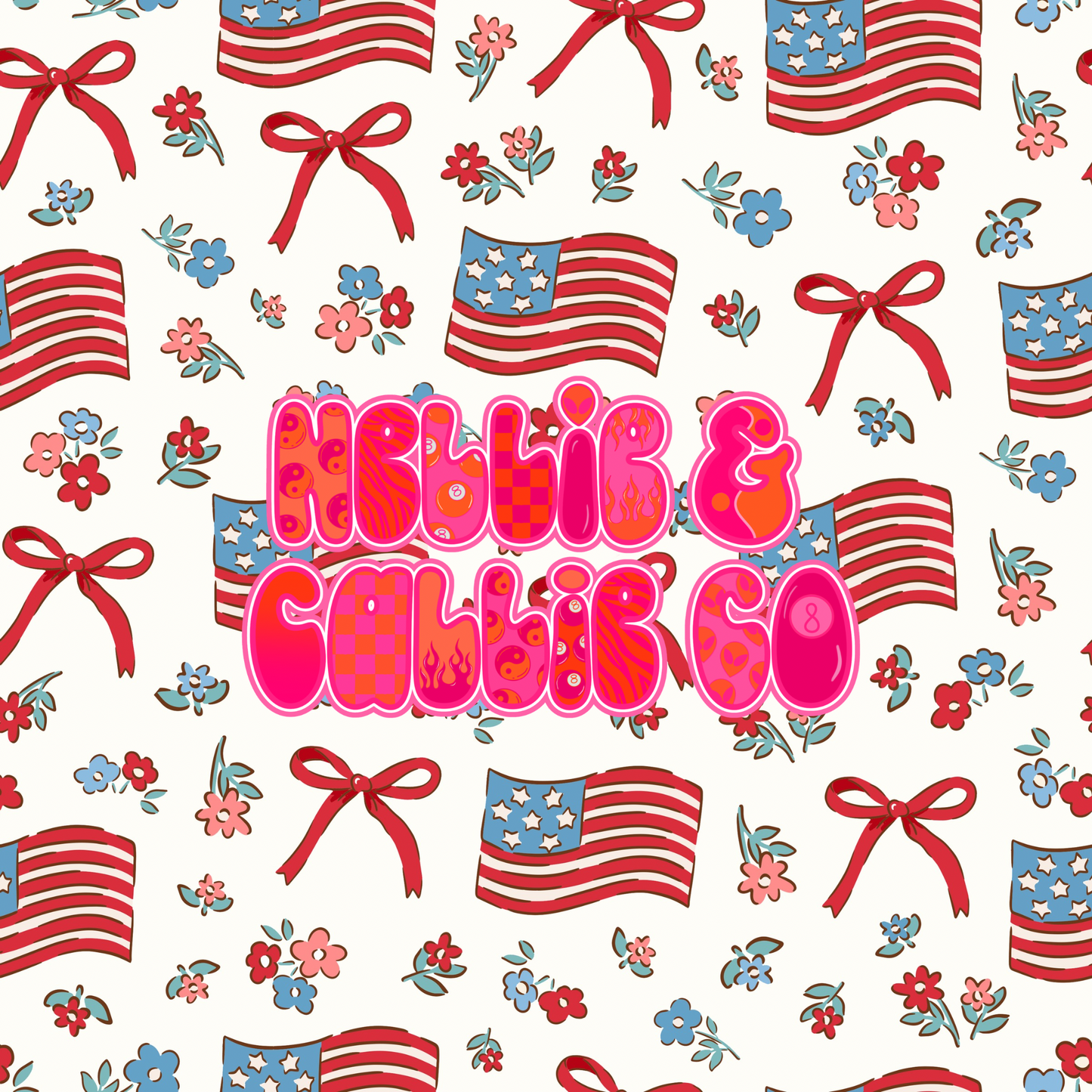 FLORAL USA BOWS