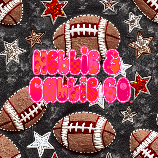 Football & Stars BOWS