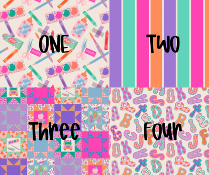 WEEKLY PRINTS 🔥 BOWS (leave number in notes)
