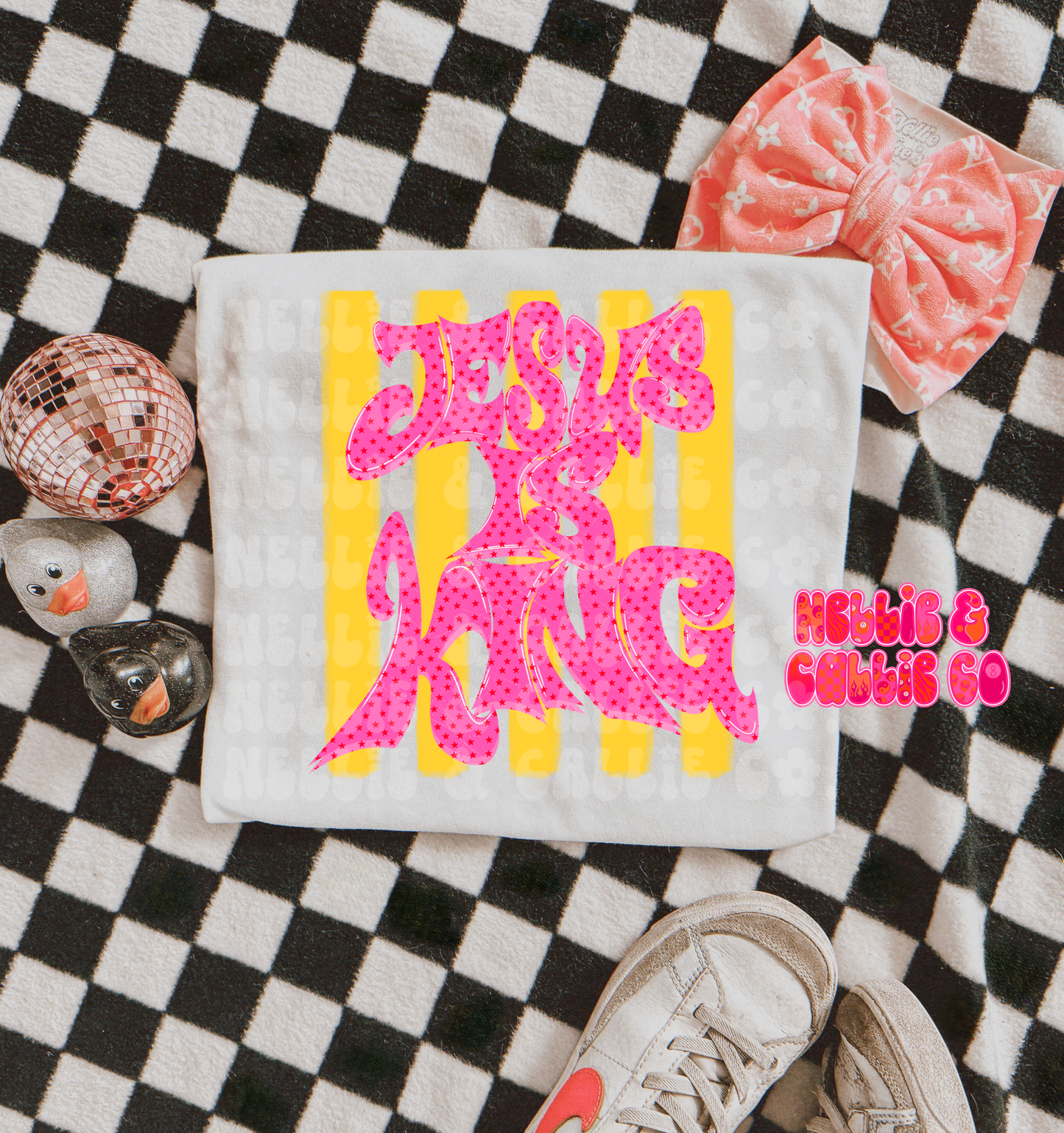 Jesus is King Graphic (leave color & size at checkout)