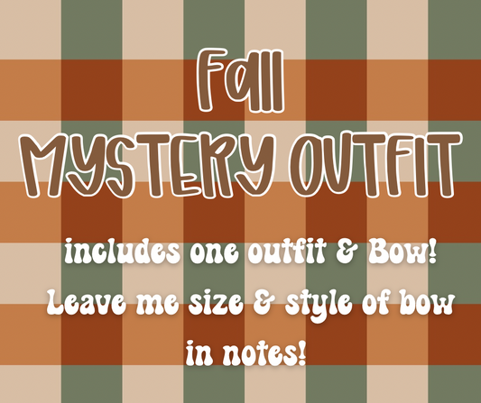 FALL MYSTERY OUTFIT & BOW