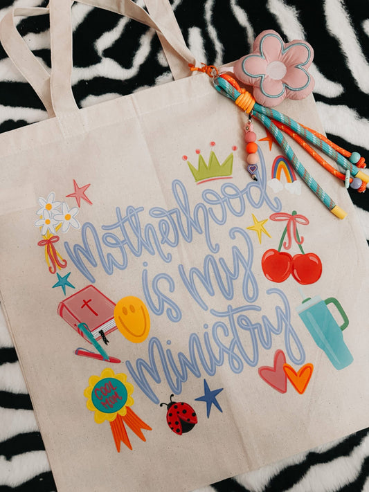 CUTIE TOTE BAGS ✨ (you pick your graphic & color choice) leave me notes!