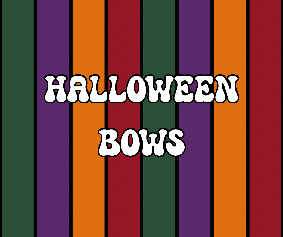 HALLOWEEN 👻 BOWS