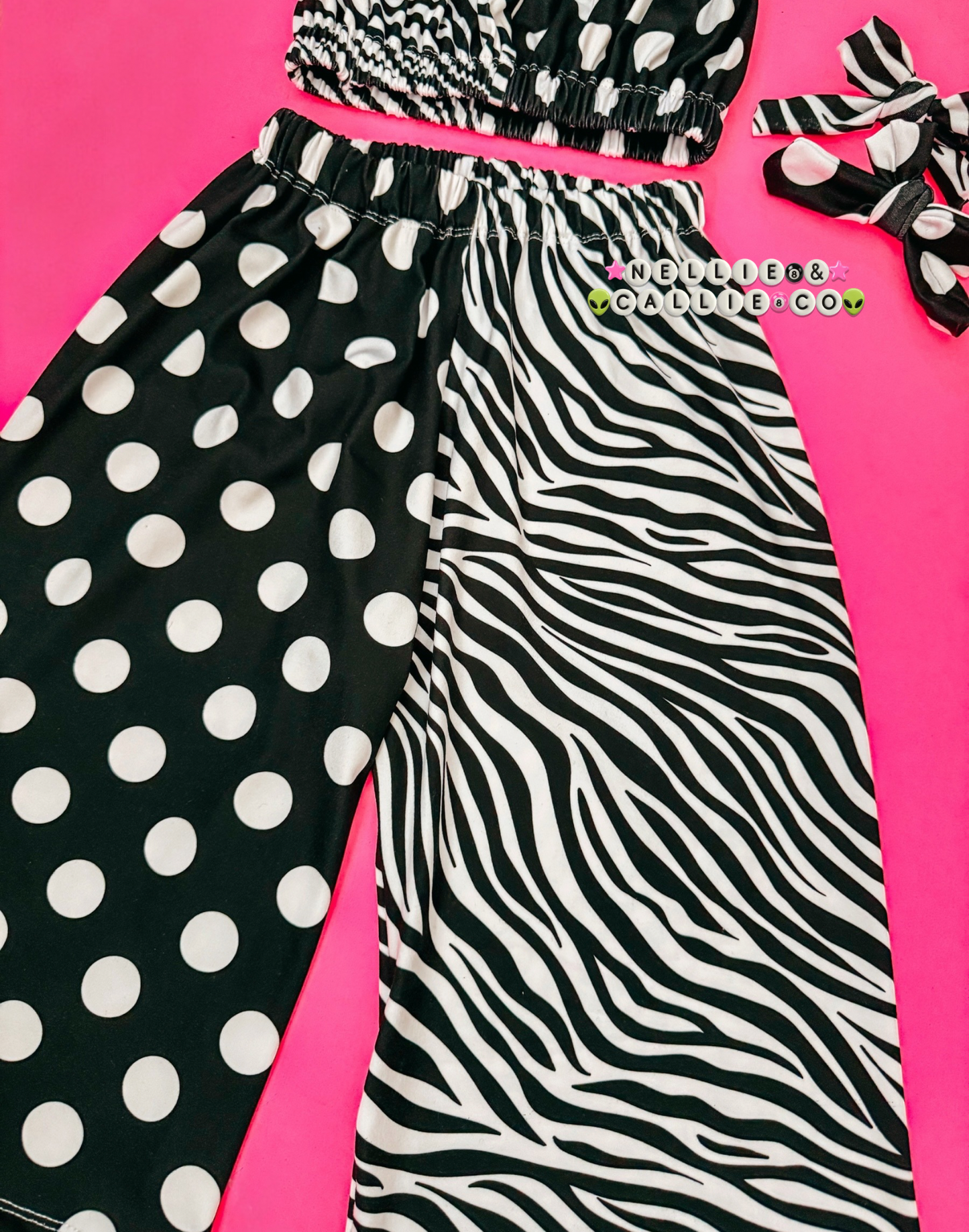 LAYLA SET 🦓 (2pc w/ bows)