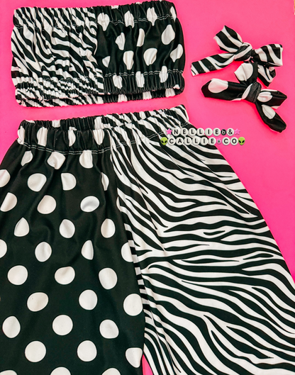 LAYLA SET 🦓 (2pc w/ bows)