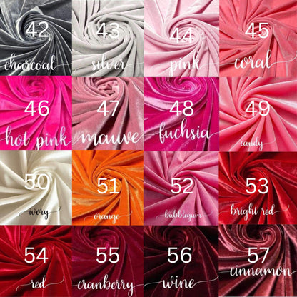 VELVET BOWS (CHOOSE COLOR & LEAVE ME NOTES)
